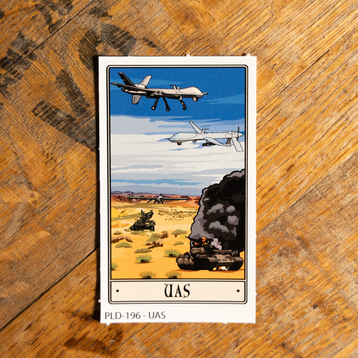 UAS Sticker