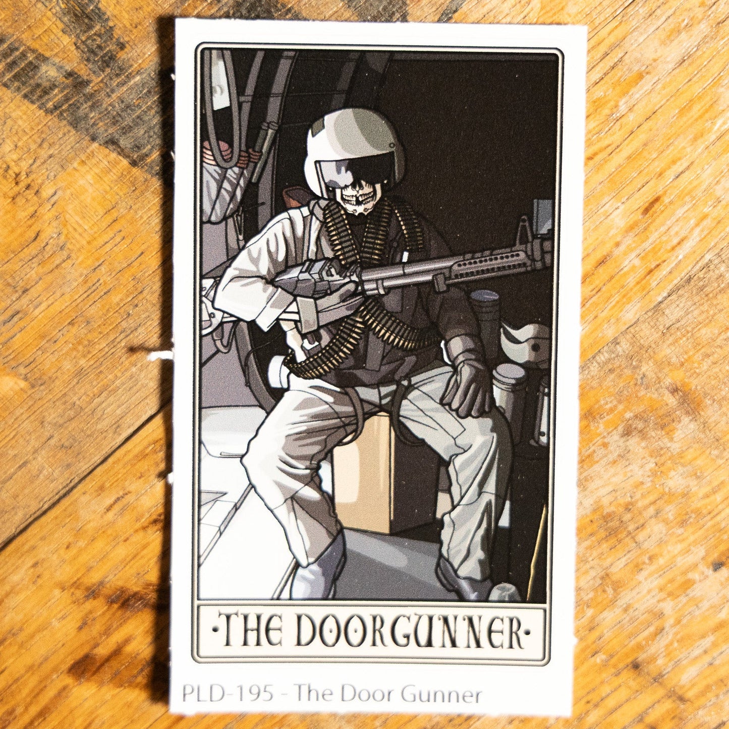 Door Gunner Sticker