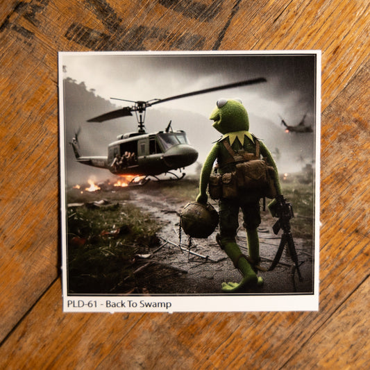 Back To The Swamp Sticker