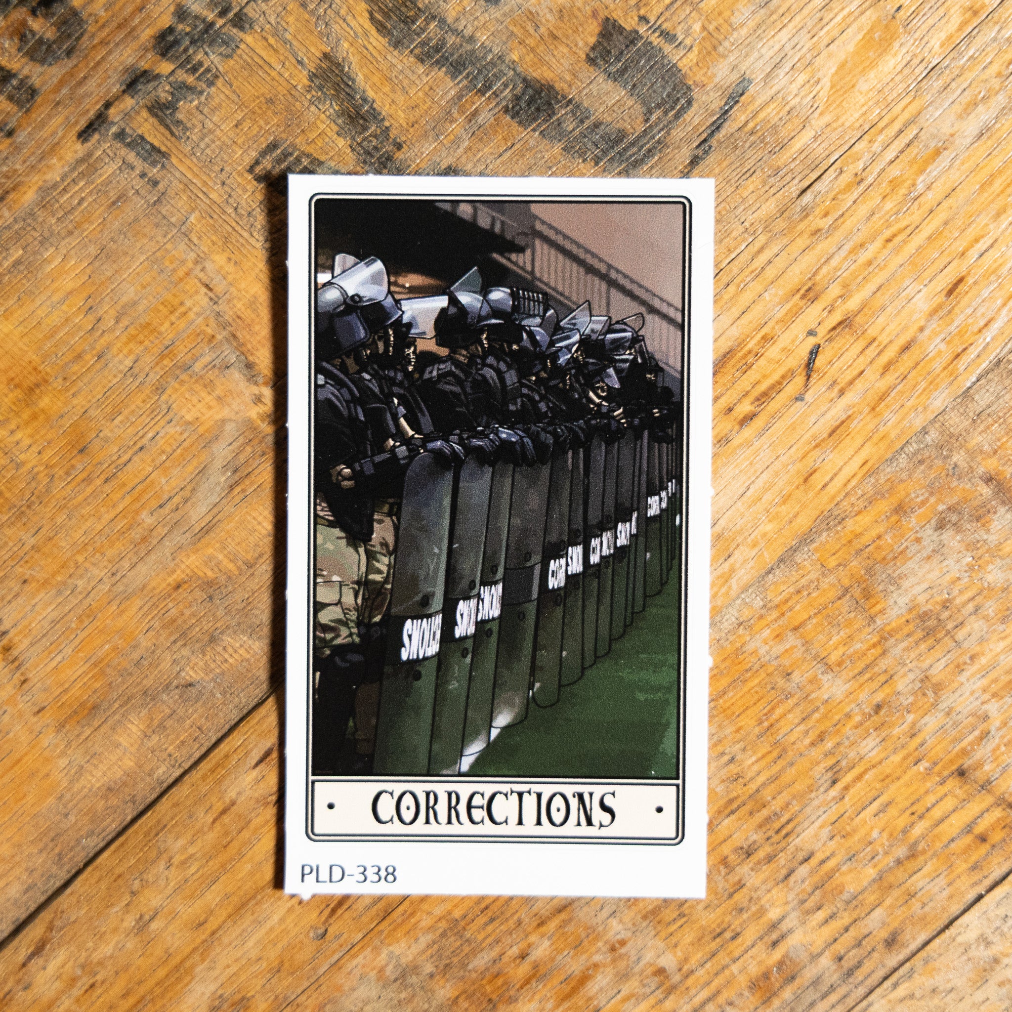 Corrections Sticker