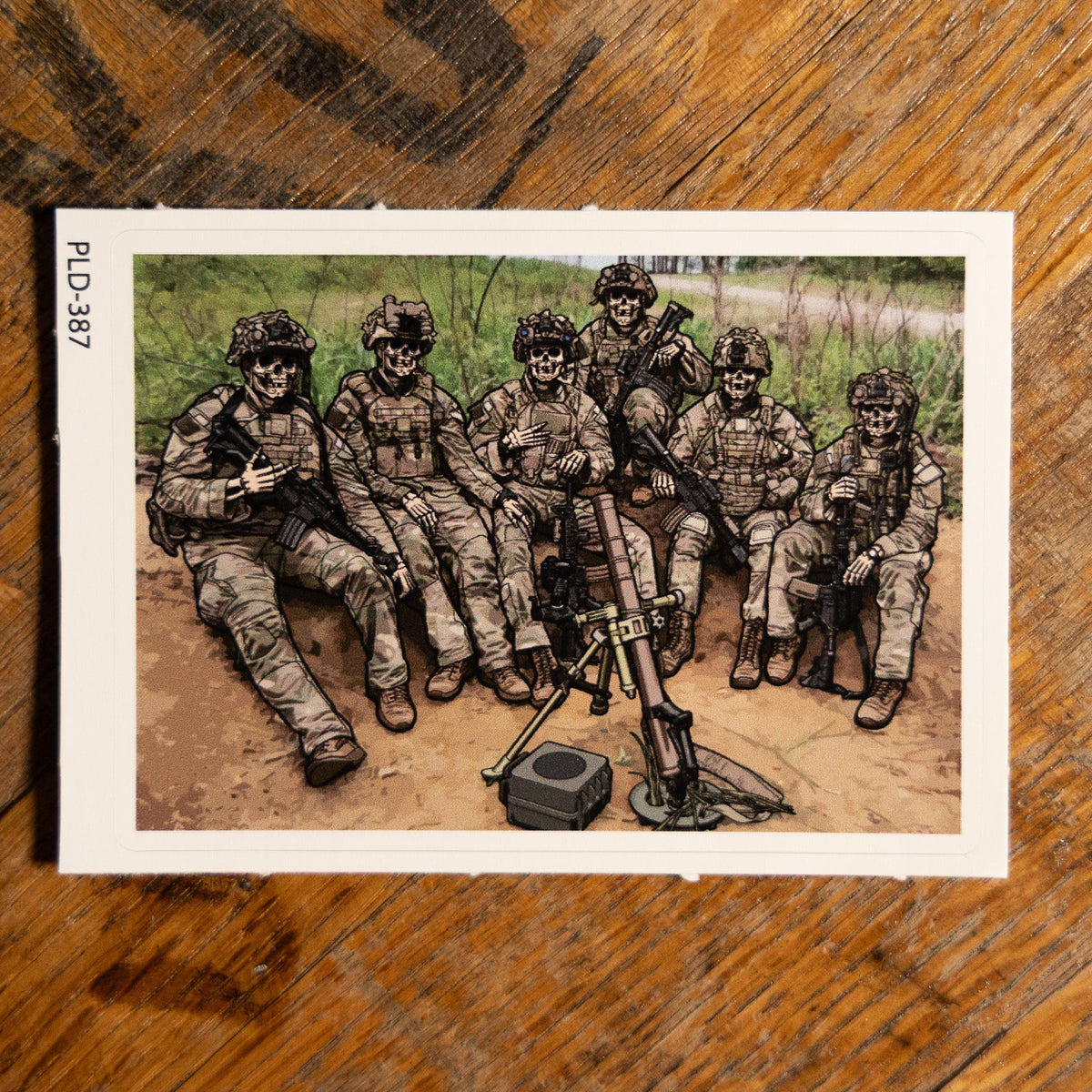Mortars Sticker