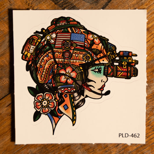 Ink And Infrared Sticker