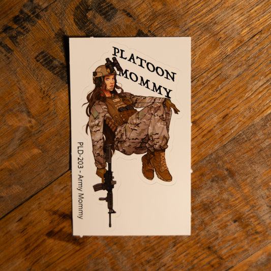 Army Mommy Sticker