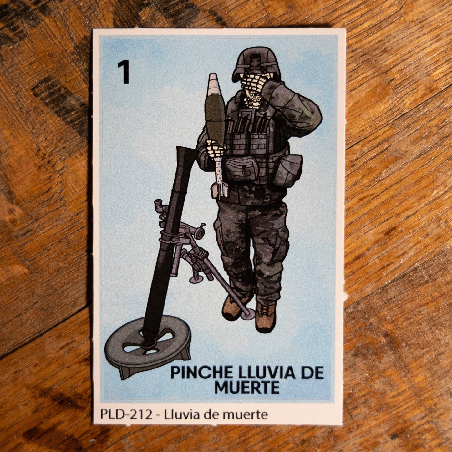 Lluvia De Muerte Sticker