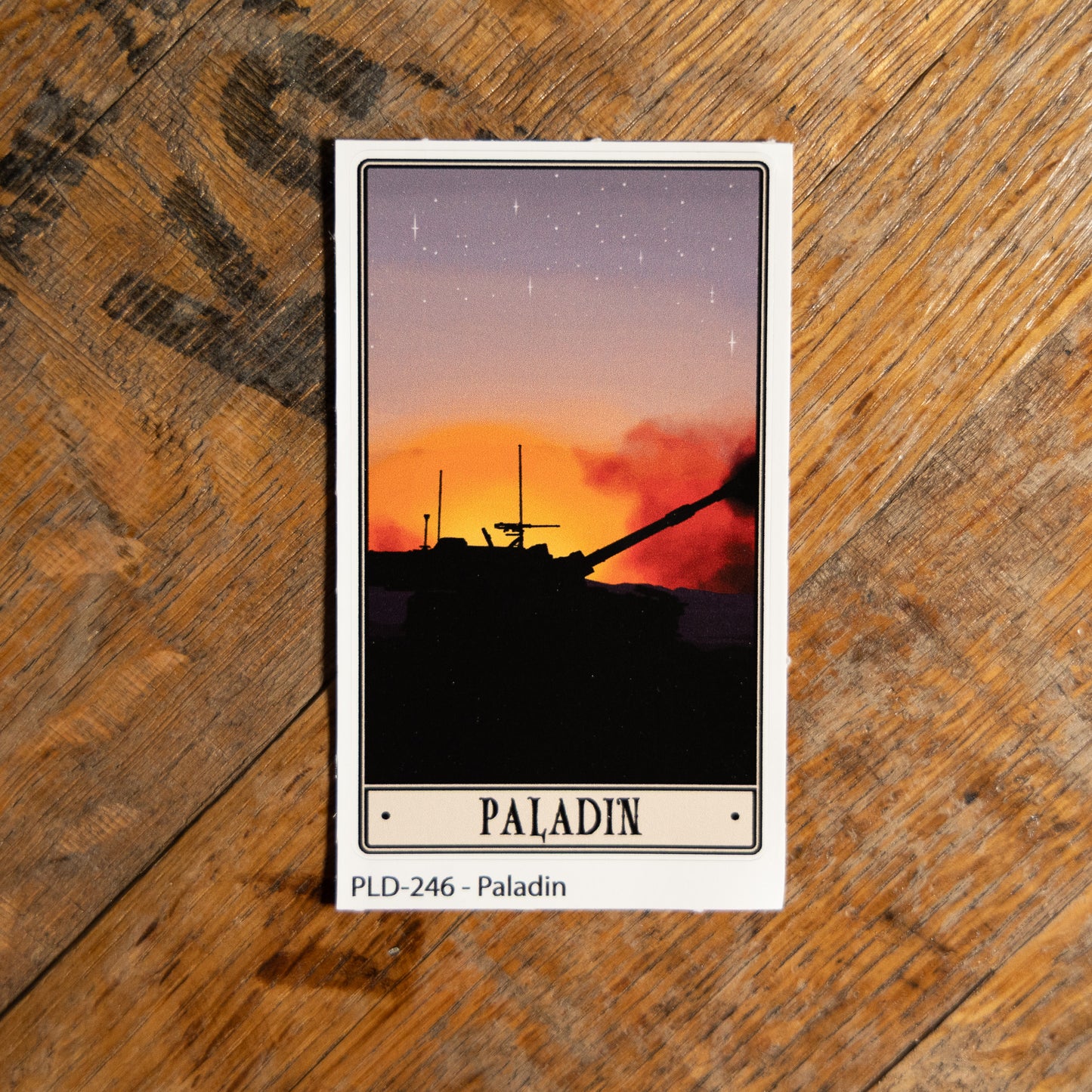 Paladin Sticker