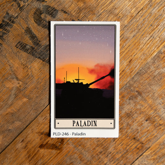 Paladin Sticker