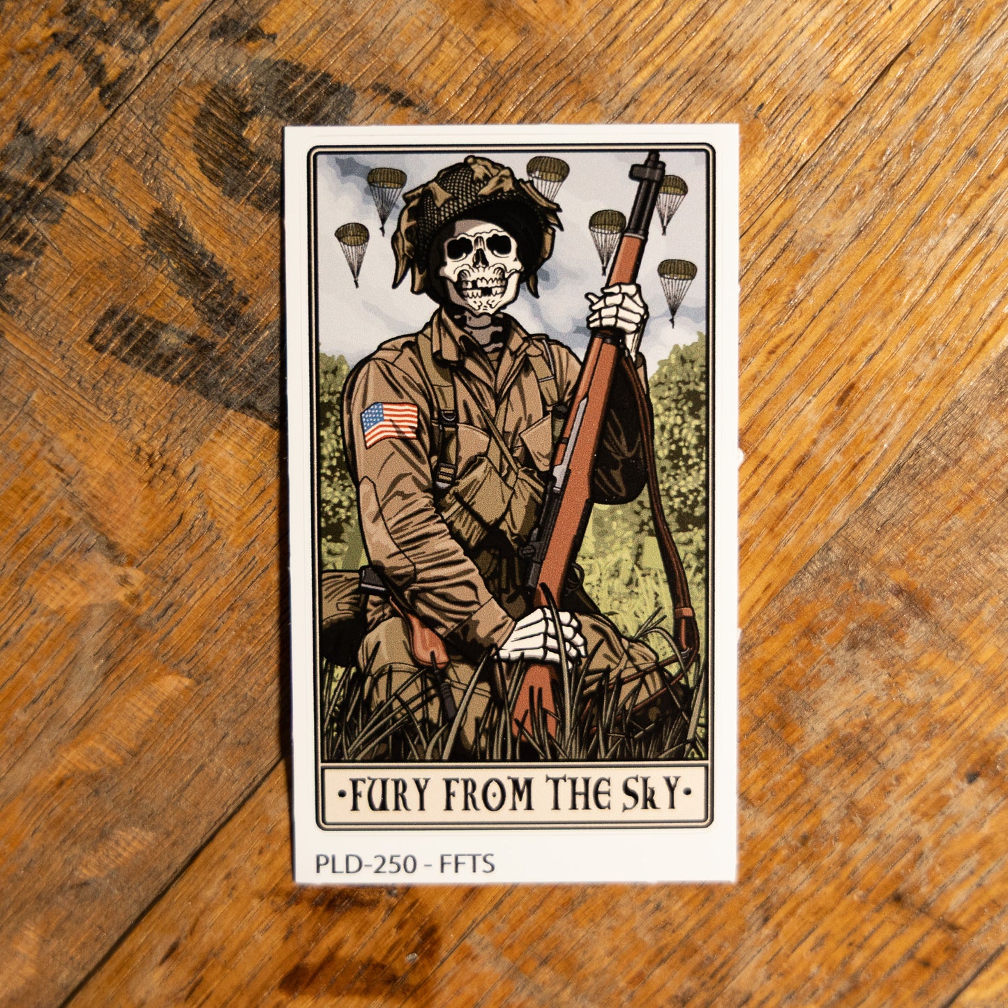 Fury From The Sky Sticker