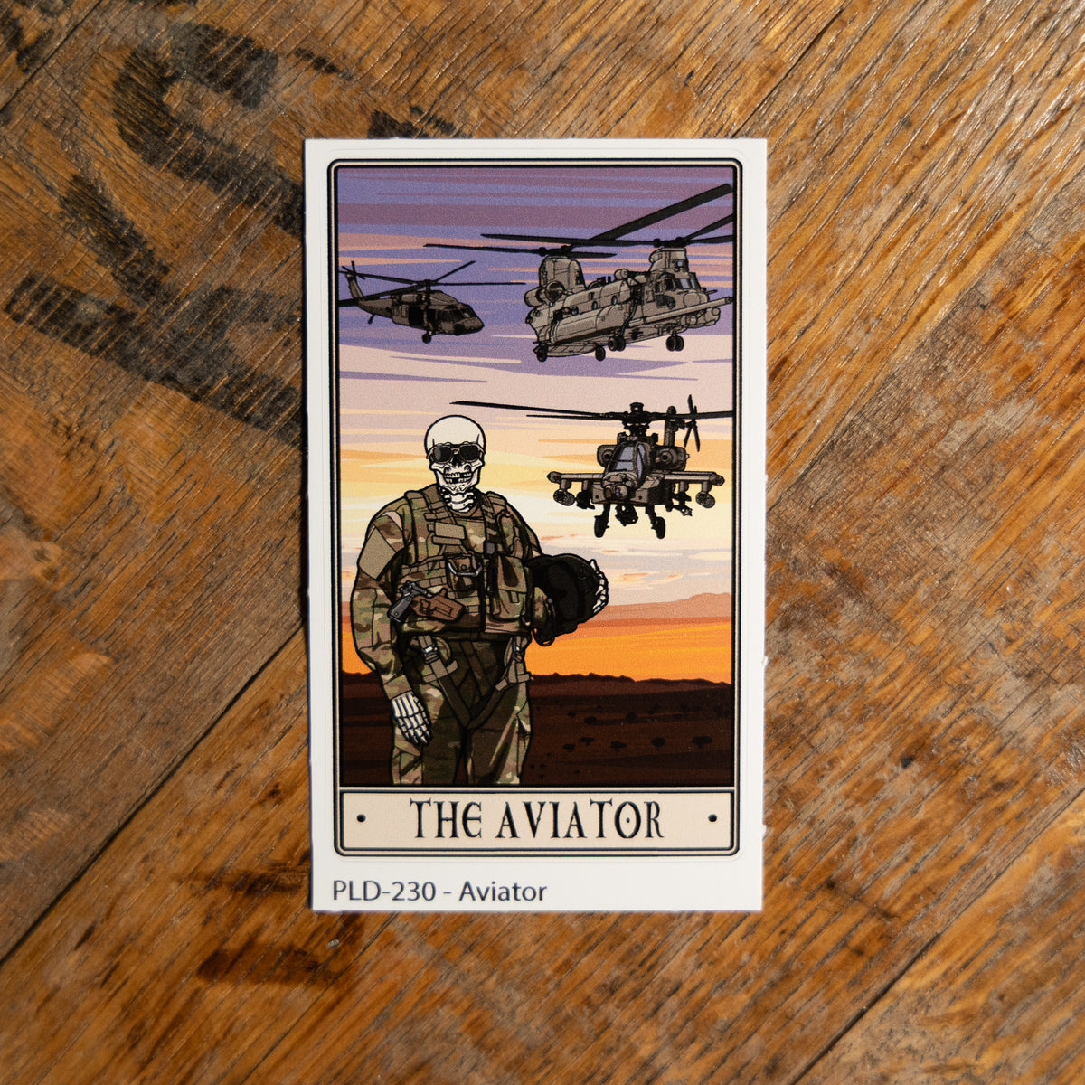 Aviator Sticker – pltdaddy