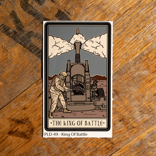 King Of Battle Sticker