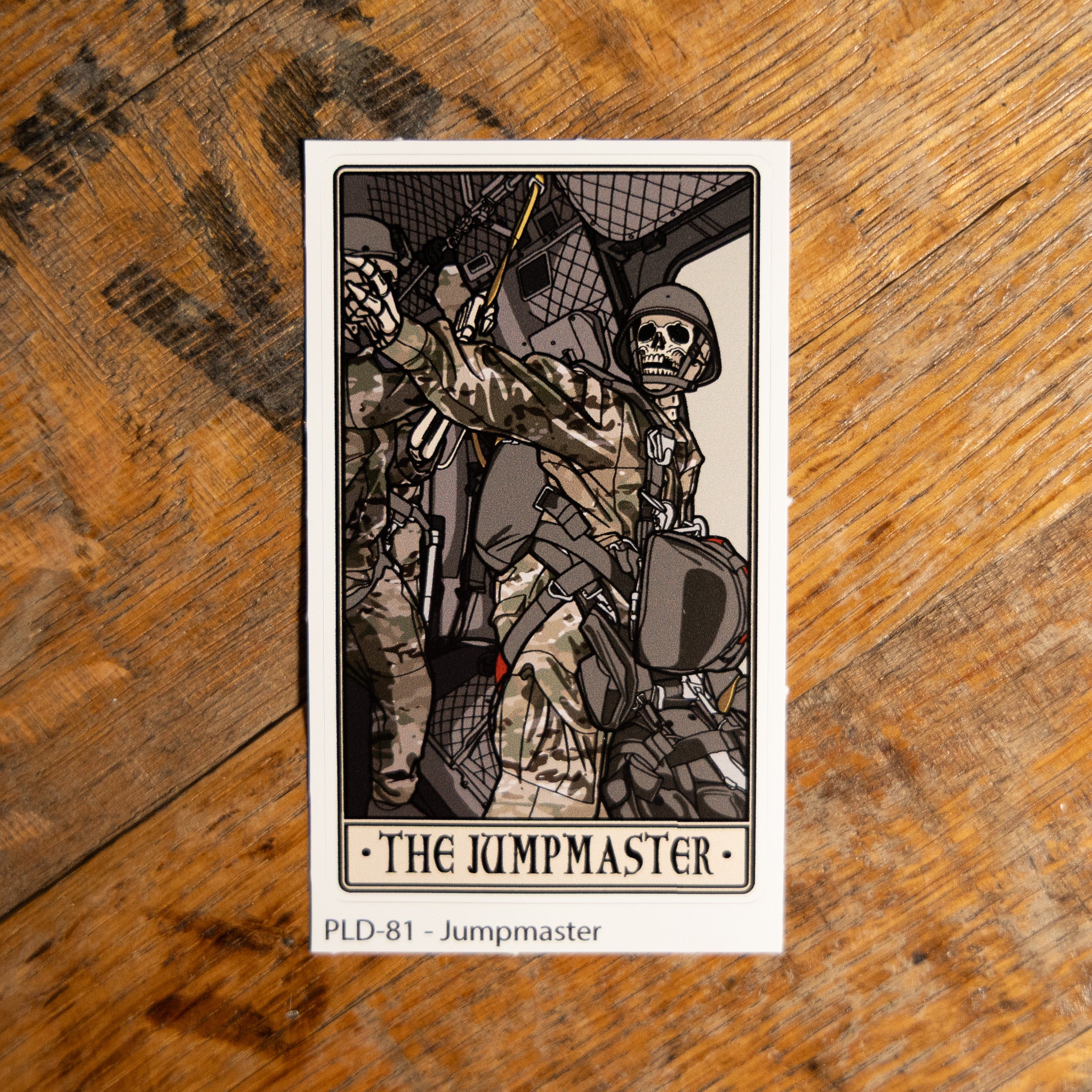 Jumpmaster Sticker