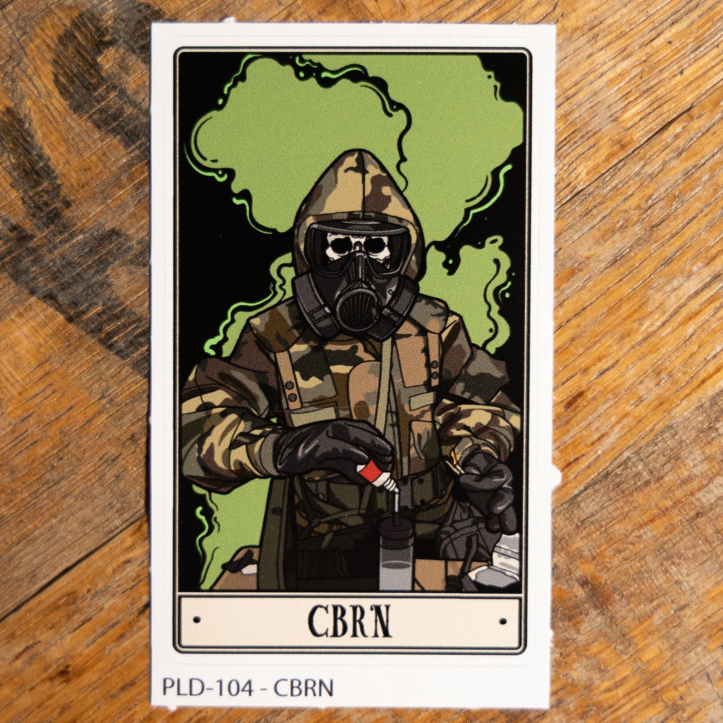 CBRN Sticker