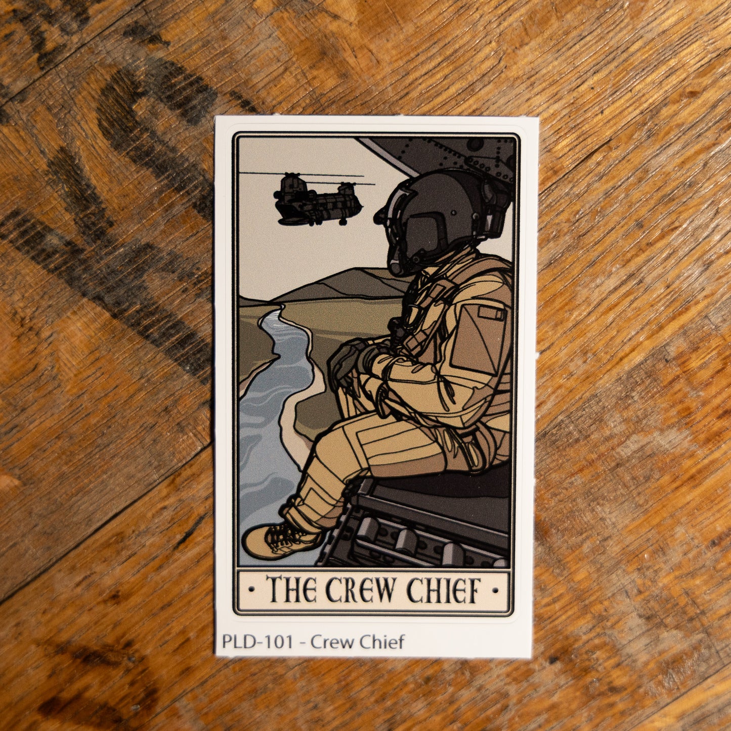 Crew Chief Sticker