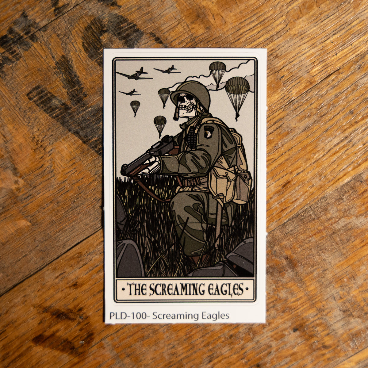 Screaming Eagles Sticker – pltdaddy