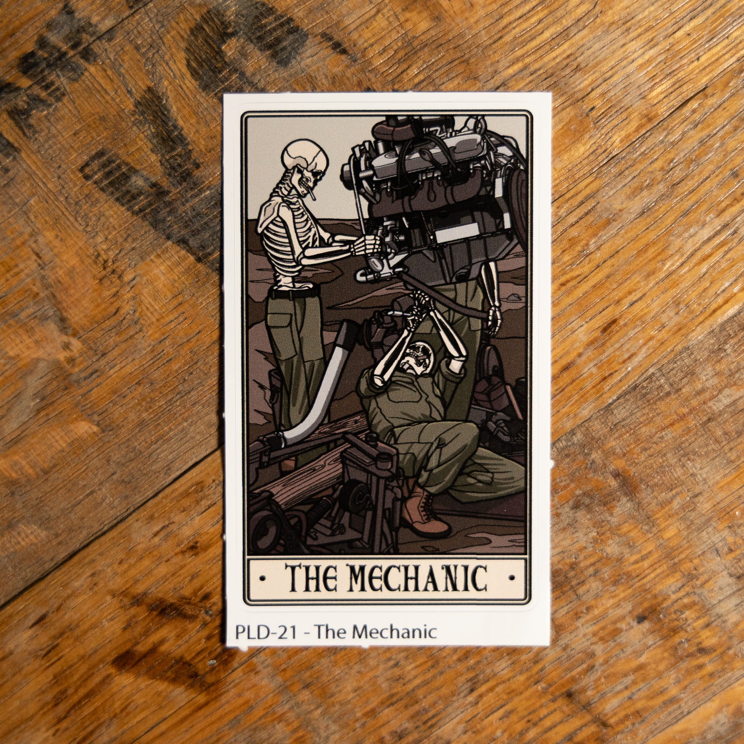 Mechanic Sticker