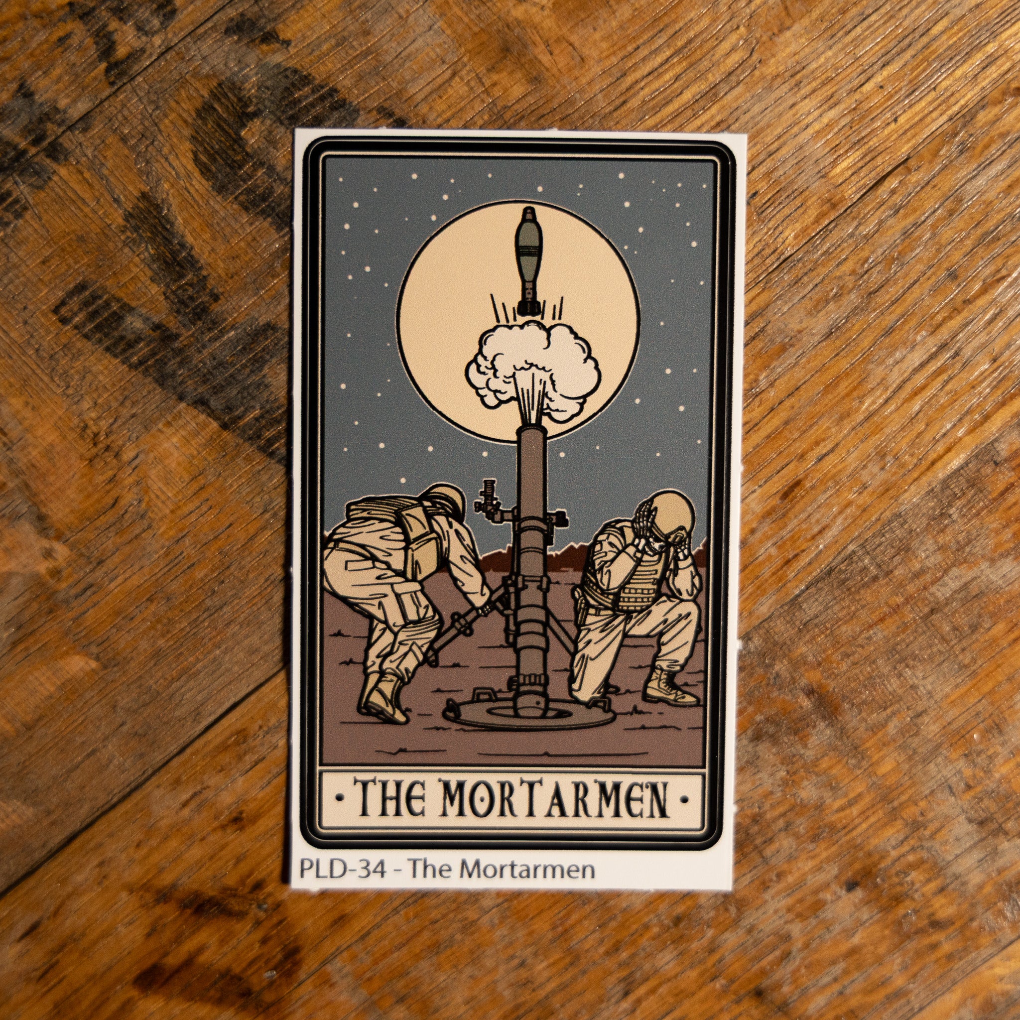 Mortarmen Sticker