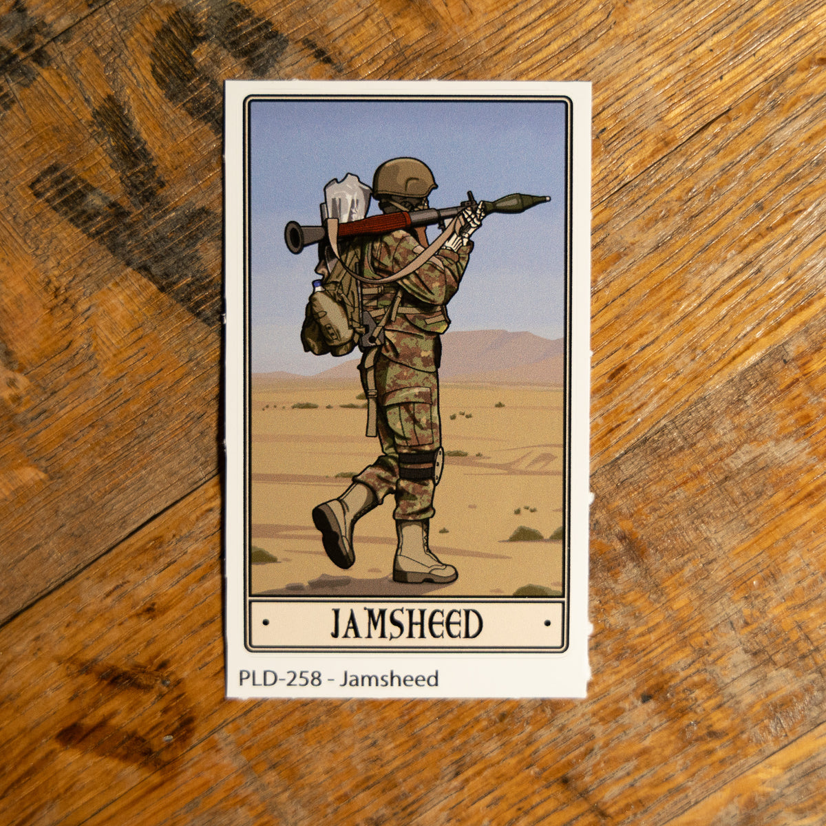 Jamsheed Sticker