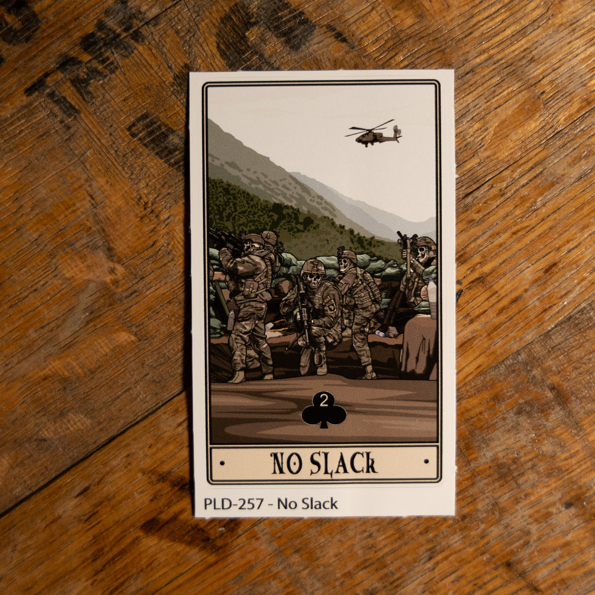 No Slack Sticker