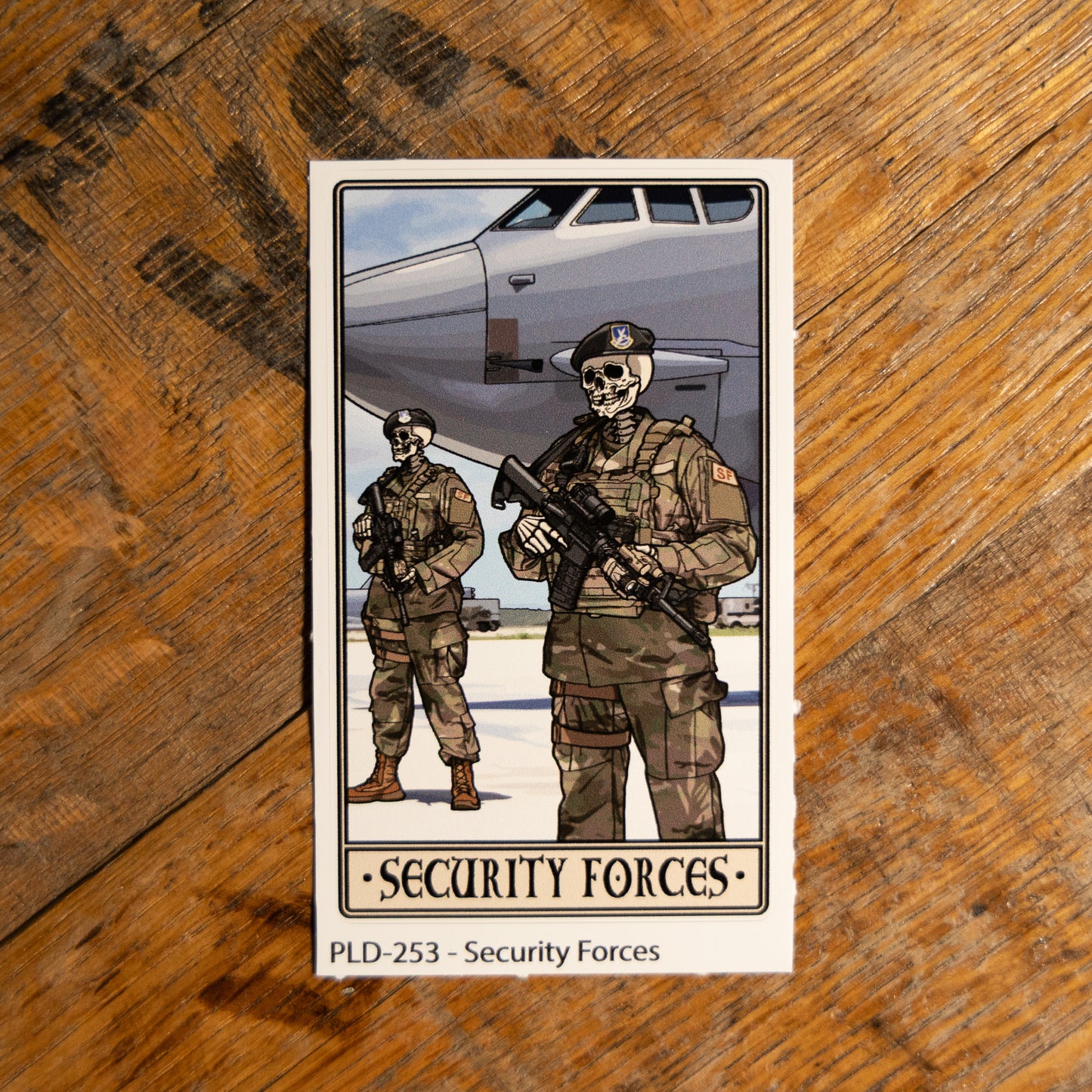 Security Forces Sticker