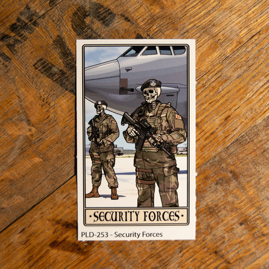 Security Forces Sticker