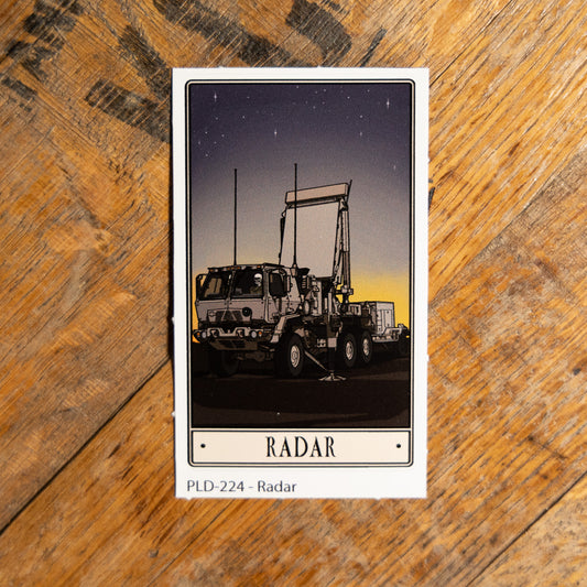 Radar Sticker