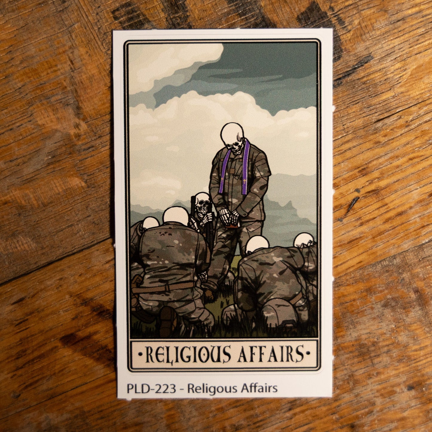 Religious Affairs Sticker