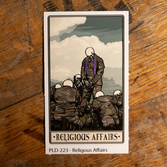 Religious Affairs Sticker