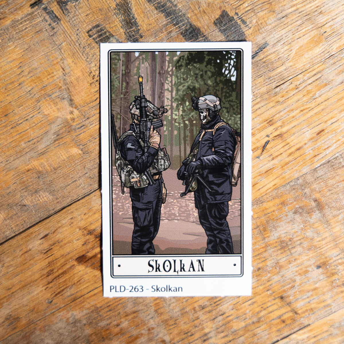 Skolkan Sticker