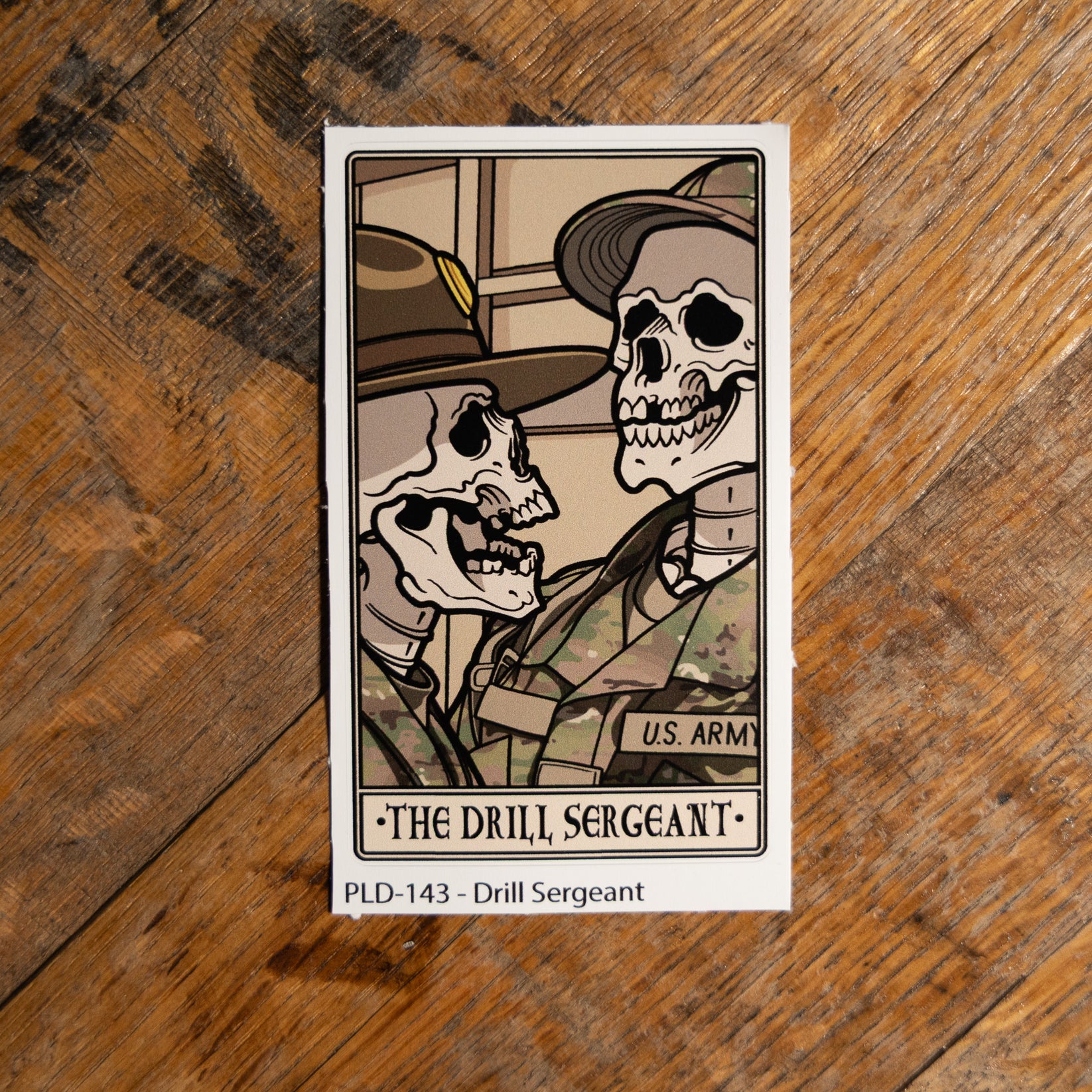 Drill Sergeant Sticker – pltdaddy