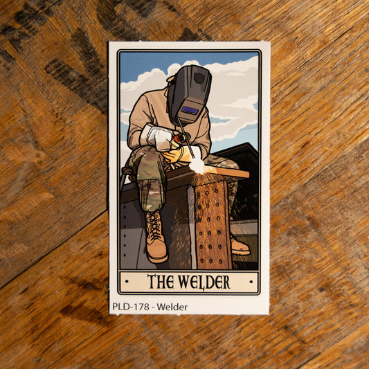 Welder Sticker