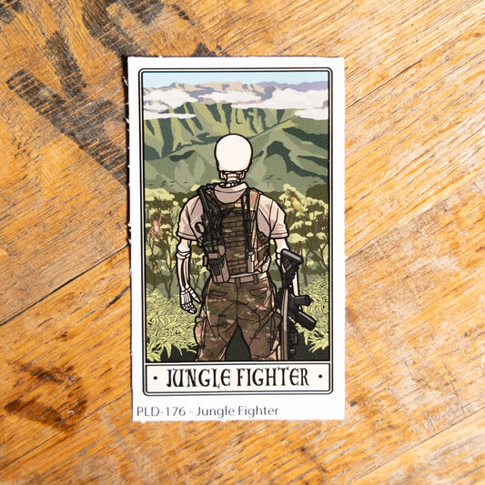 Jungle Fighter Sticker