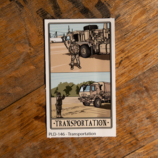 Transportation Sticker