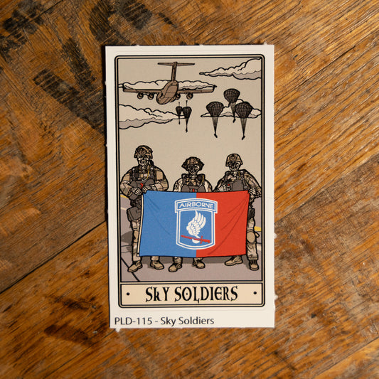 Sky Soldiers Sticker