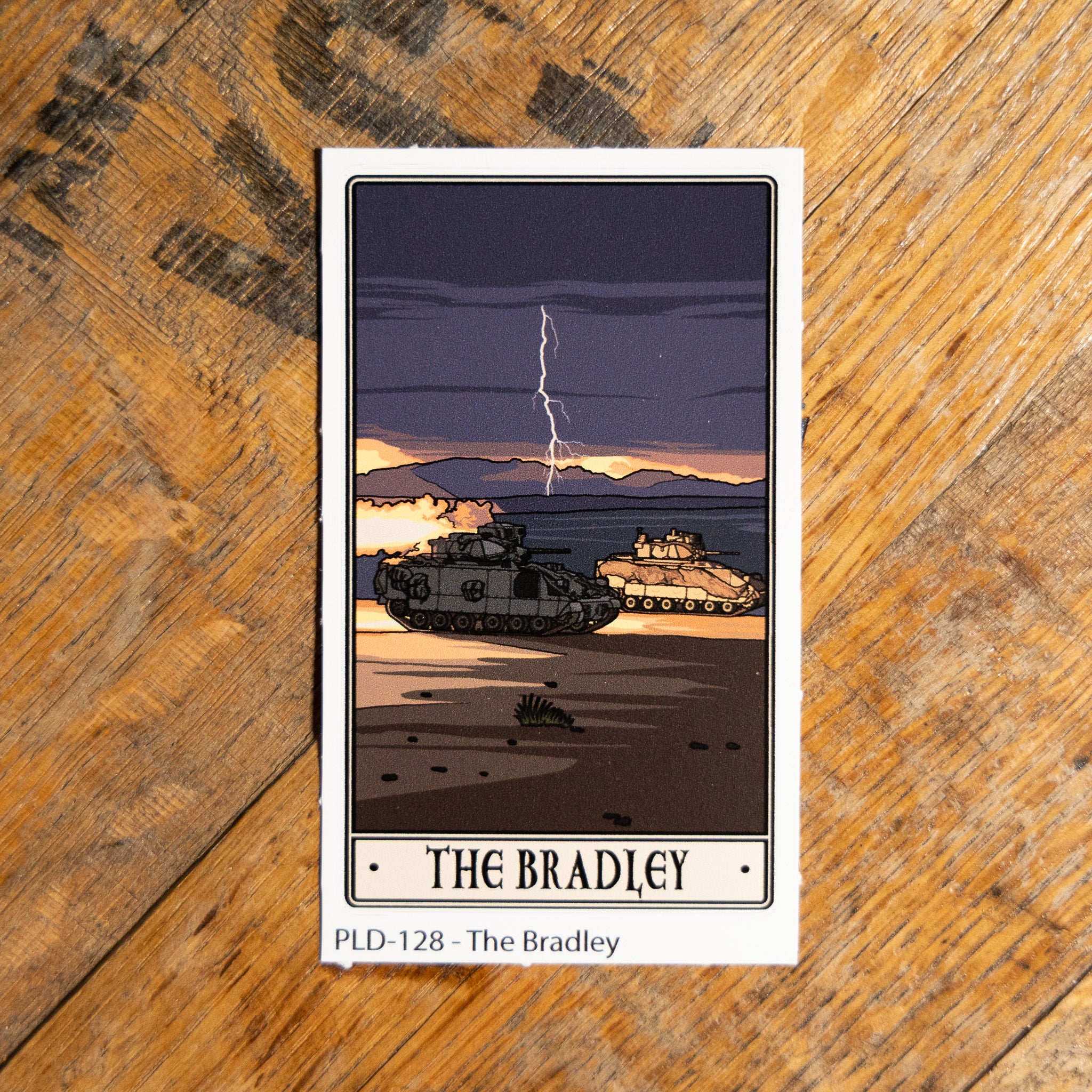 Bradley Sticker