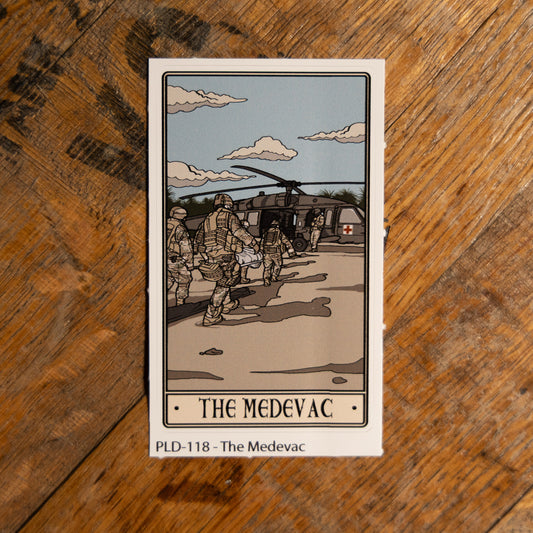Medevac Sticker
