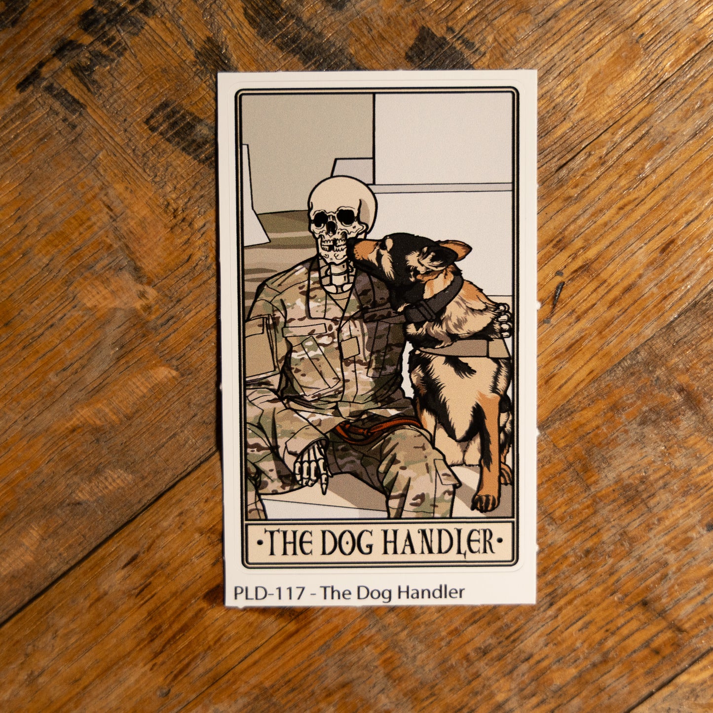 Dog Handler Sticker