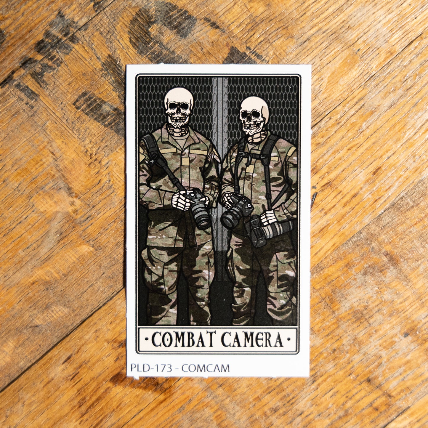 Combat Camera Sticker