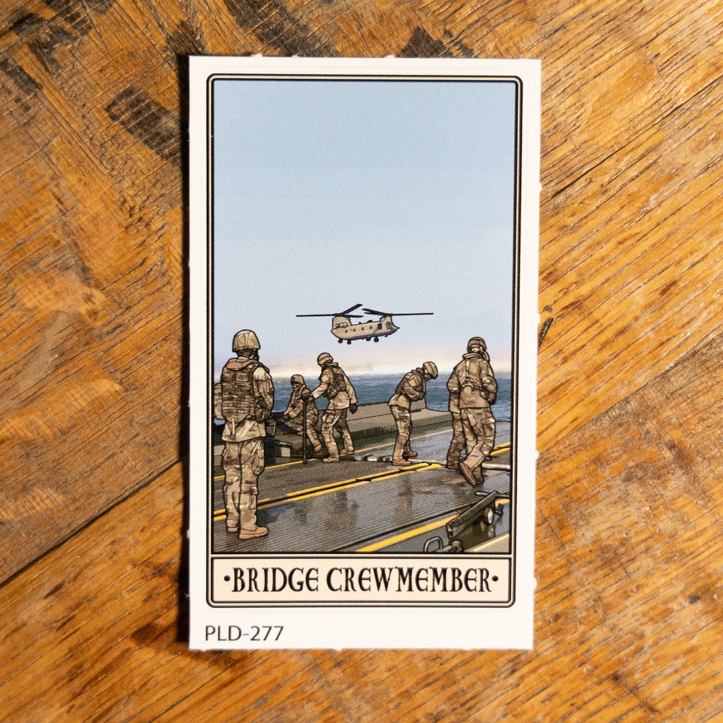 Bridge Crewmember Sticker