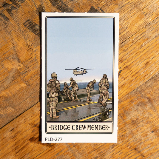 Bridge Crewmember Sticker