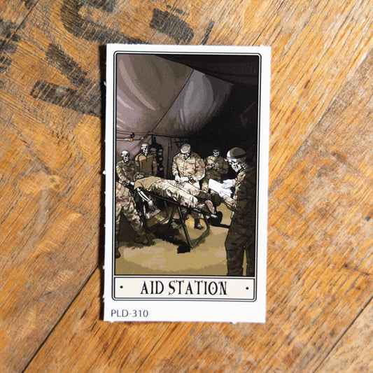 Aid Station Sticker