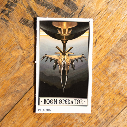 Boom Operator Sticker