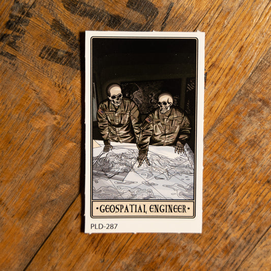 Geospatial Engineer Sticker