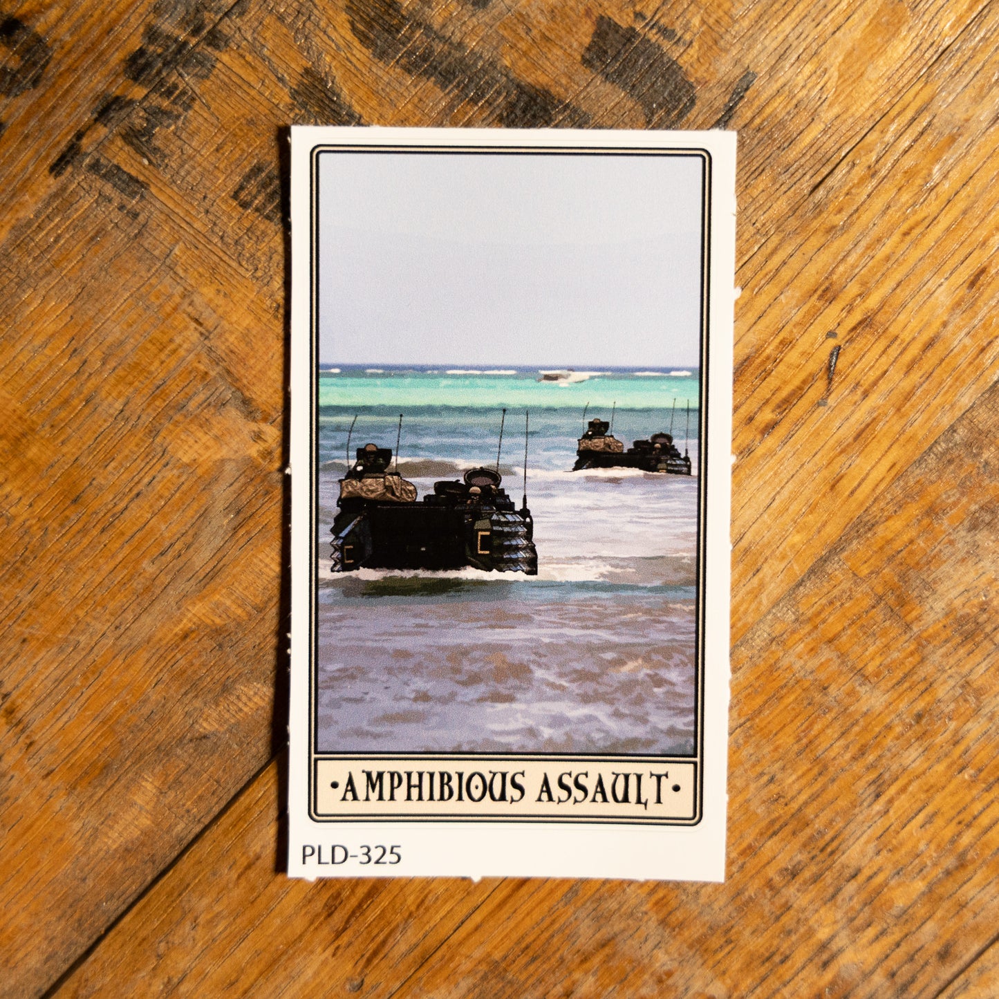 Amphibious Assault Sticker