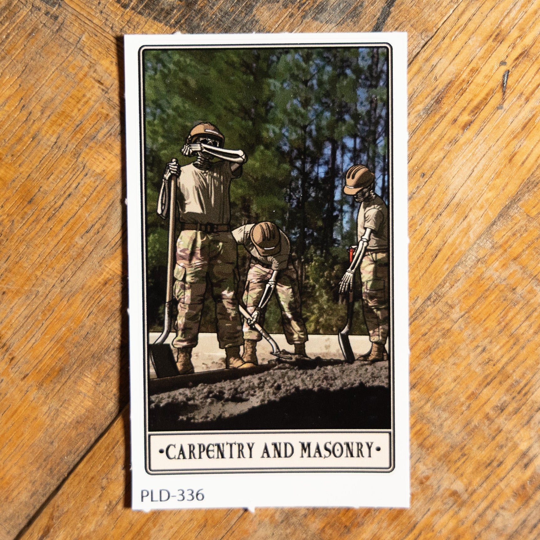 Carpentry and Masonry Sticker – pltdaddy
