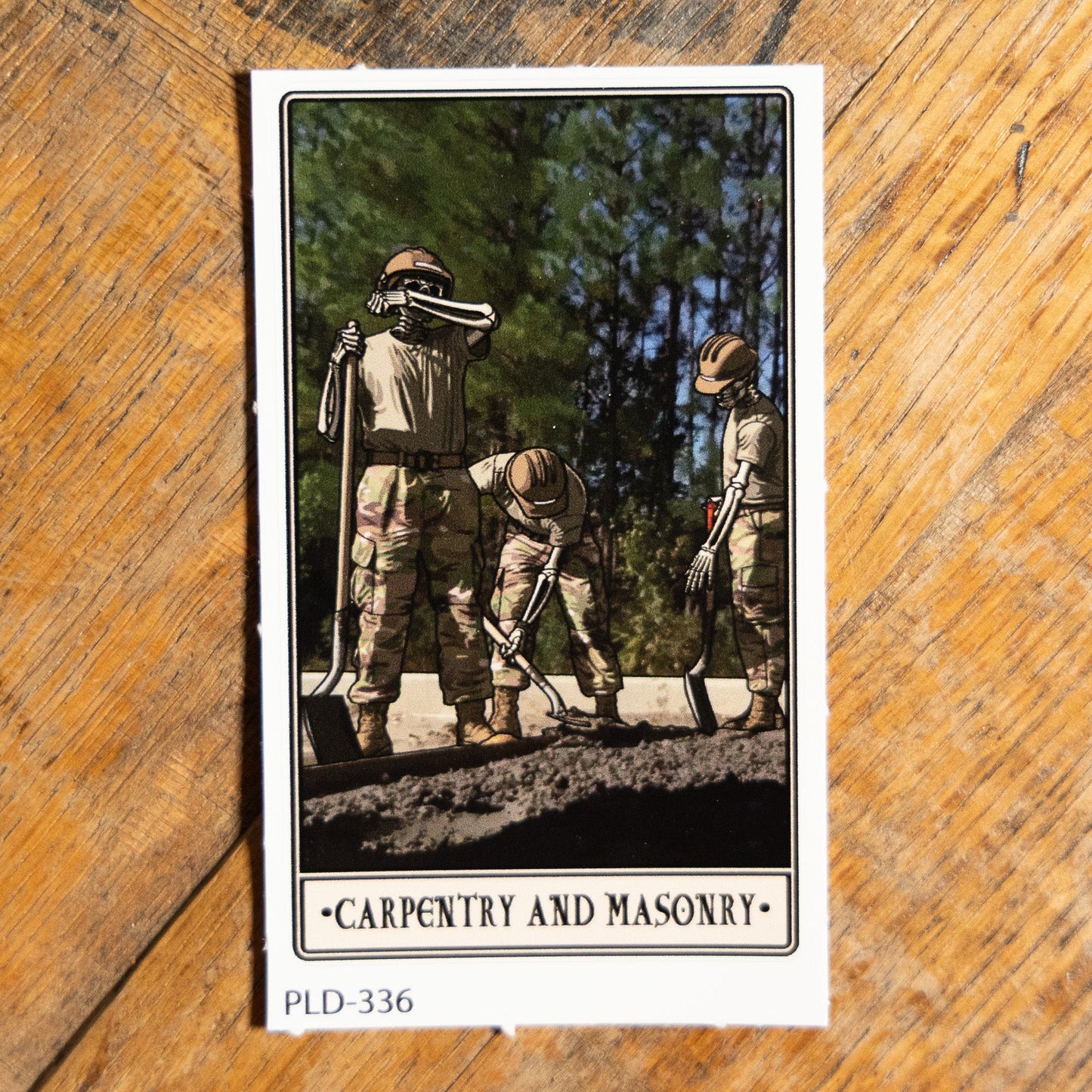 Carpentry and Masonry Sticker