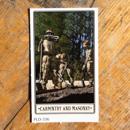 Carpentry and Masonry Sticker