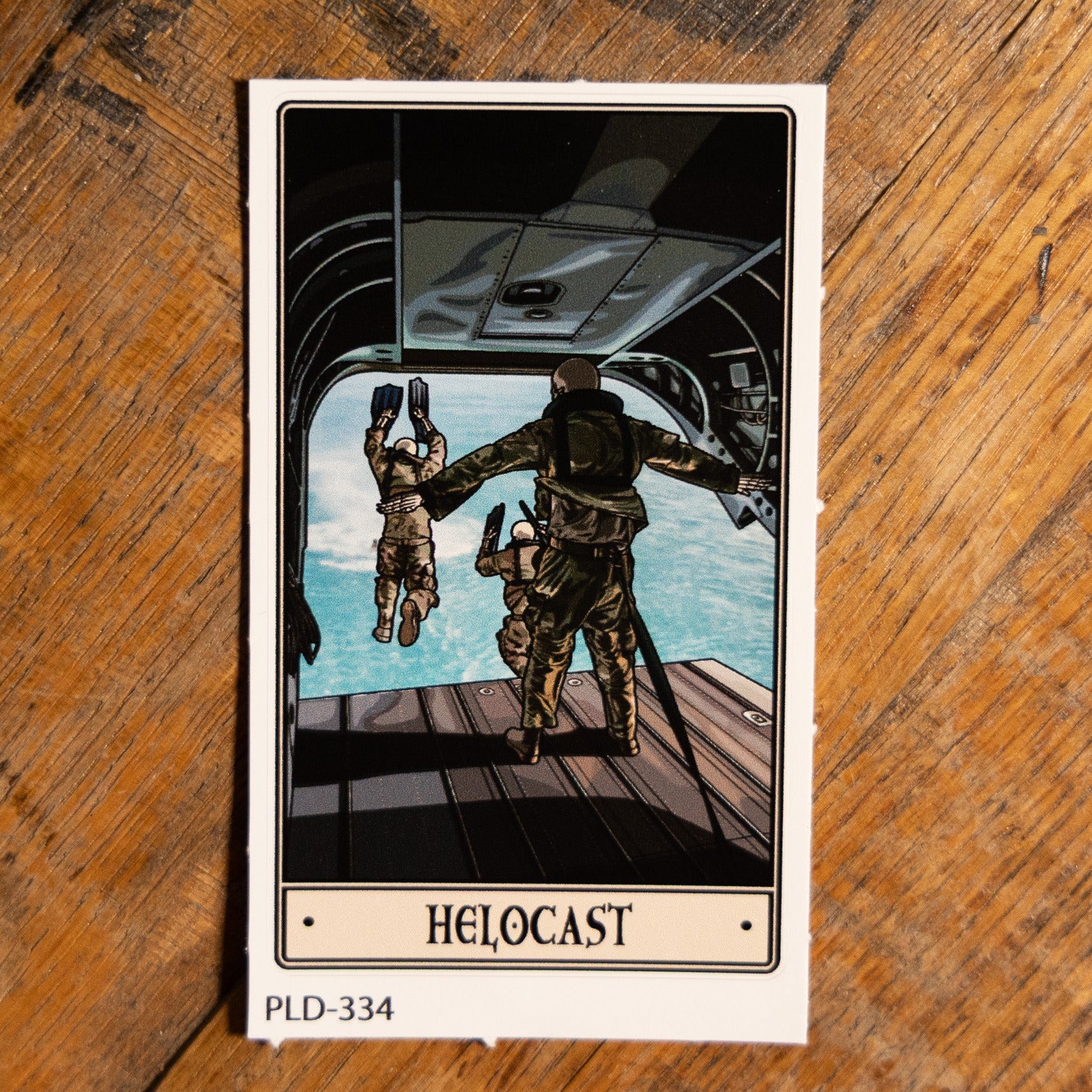 Helocast Sticker