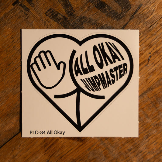 All Okay Sticker