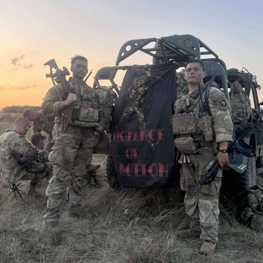 Violence Of Action Flag