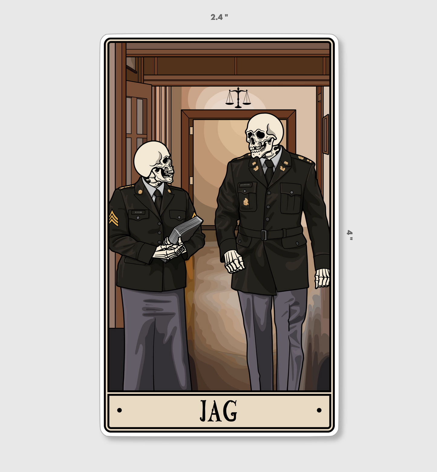 JAG Sticker