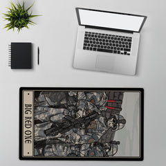 Big Red One Desk Mat